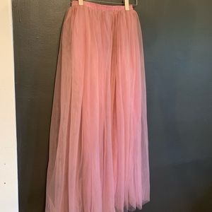 Women’s Full Length Tulle Skirt
